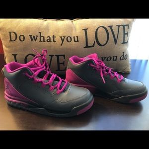 Purple and Gray Jordans!